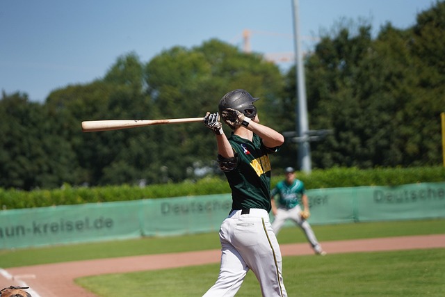 hraní baseballu